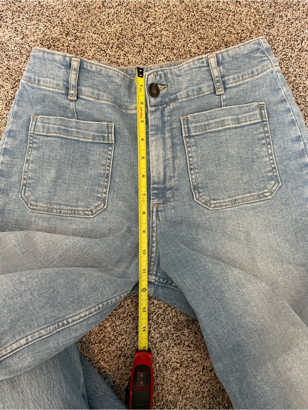 bagatelle Light Wash Wide-Leg Jeans - Picture 7 of 8